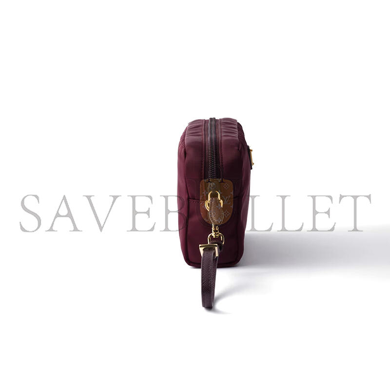 Pra*a small re-nylon pouch 1ns021 (17*11*5.5cm)
